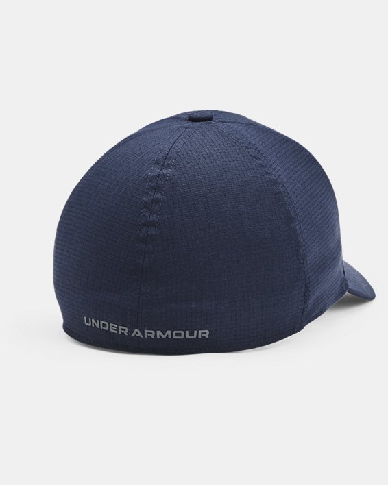 Men's UA Iso-Chill ArmourVent™ Stretch Hat, Blue, pdpMainDesktop image number 1